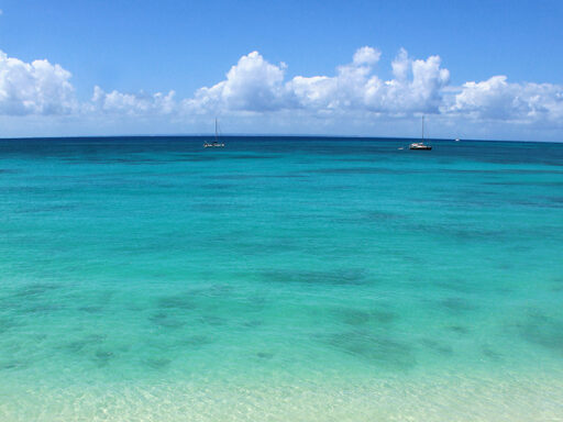 Por que a água do mar no Caribe é tão azul?
